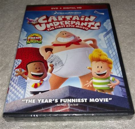 Captain Underpants The First Epic Movie Dvd 2017 New Ebay