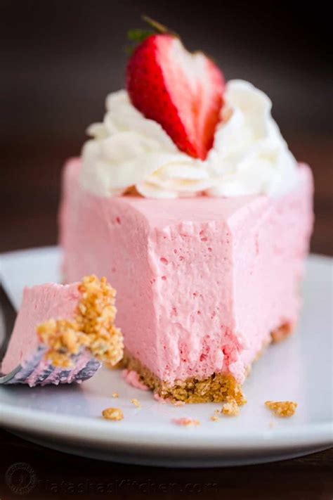 No Bake Strawberry Cheesecake Video