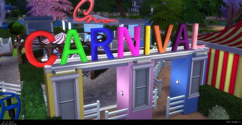 Sims 4 Ccs The Best Carnival Decor And Lot By A3ru