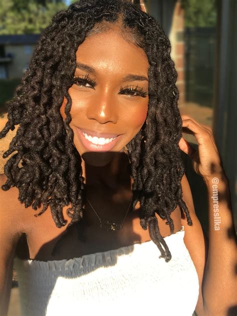 30 Curly Individual Faux Locs Fashion Style
