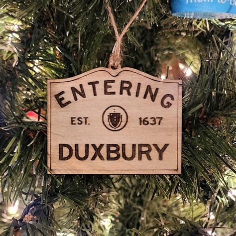Entering Duxbury Ma Ornament Nicki Belle Designs