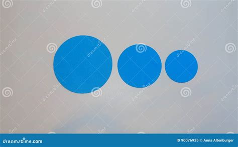 Circles Of Different Sizes Stock Image Image Of White Shape 90076935