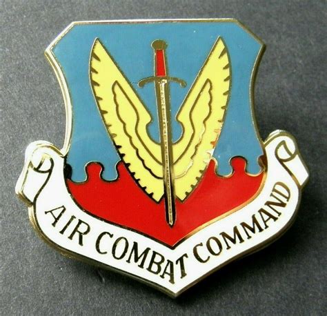 Us Air Force Usaf Combat Command Lapel Hat Pin Badge 11 Inches