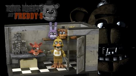 Five Nights At Freddys Backstage From Mcfarlane Toys Youtube