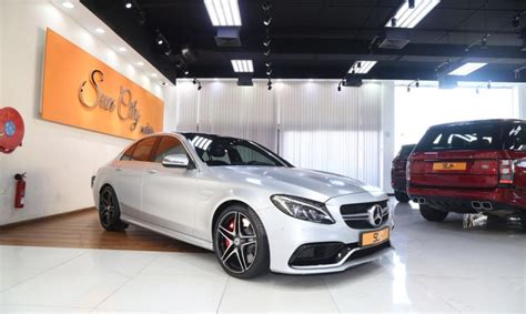 The 2018 mercedes benz c63 amg for example can be equipped with either a 469 hp 40l biturbo v8 engine or a 503 hp 40l biturbo v8 engine and comes with standard features such as heated front seats a burmester premium surround sound mercedes c 63 amg coupé ya tiene precio autobildes. Mercedes C63 //amg 4.4l V8 Biturbo for Sale in Dubai, AED 187,000 Sold