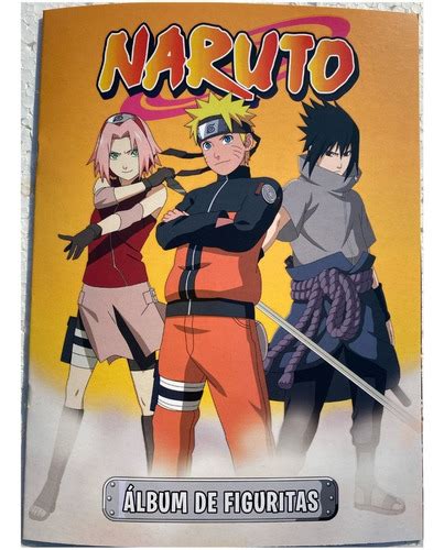 Figuritas Naruto 2021 Album 20 Sobres Fs FIGU SHOP