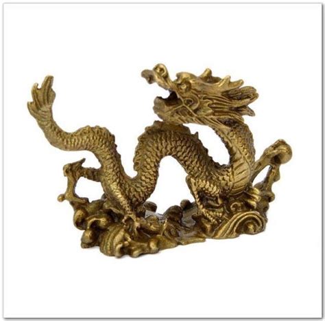 Buy Chinese Collection Brass Dragon Ornaments Statue