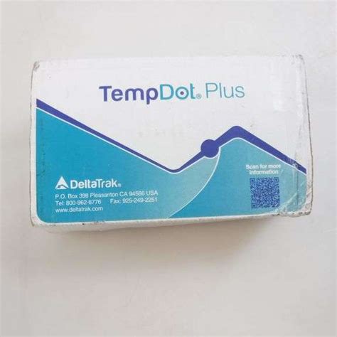Deltatrak Tempdot Plus Time Temperature Indicator Labels For Shipping