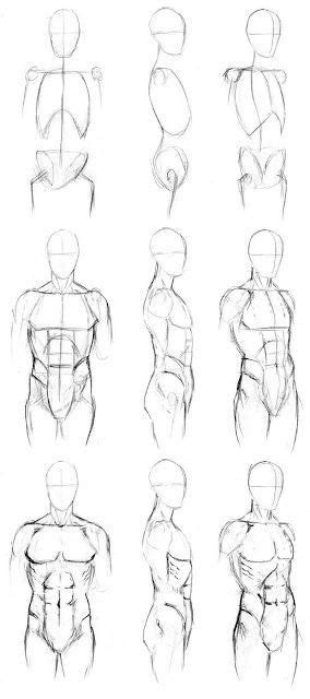 How To Draw Shirtless Guys Arttutorialsanime