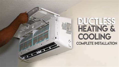 Ductless Wall Mounted Air Conditioner Heater Combo Mini Split Air