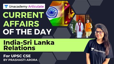 International Relations India Sri Lanka Relations Upsc Cse 2021