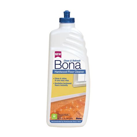 Bona for simply beautiful floors. Bona 32 oz. Clean and Refresh Hardwood Floor Cleaner ...
