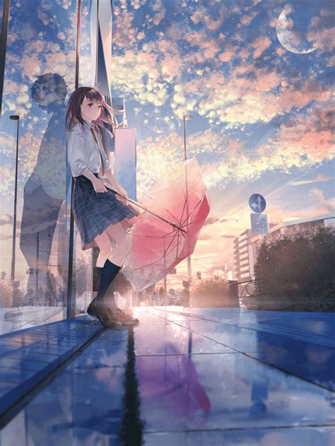We have an extensive collection of amazing background images carefully chosen by our community. Anime Sad Girl Scenery Rain Wallpapers - Wallpaper Cave