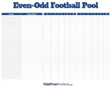 Check spelling or type a new query. Football Pools - Printable NFL NCAA Office Pools