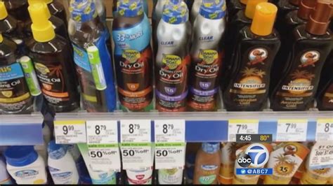 Sunscreens for people with sunscreen allergy? Sunscreen chemicals that cause rashes, other irritations - ABC7 Los Angeles