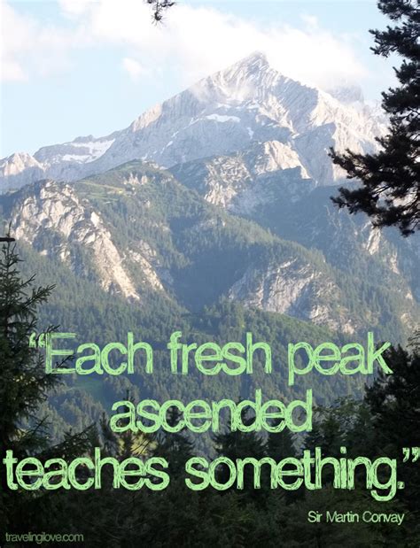 Inspirational Mountain Quotes Quotesgram