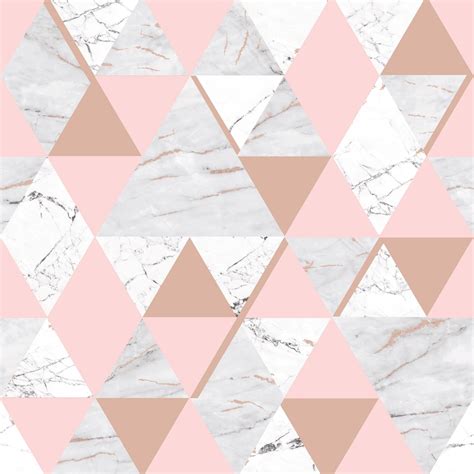 House Of Alice Onyx Marble Metallic Wallpaper Soft Pink