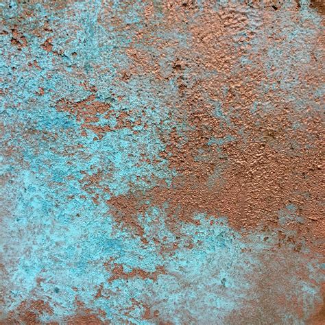 Copper Patina Real Oxidation Wall Cladding Decorative Plaster