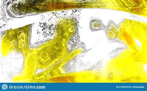 Abstract Yellow White And Grey Painted Background Image Stock