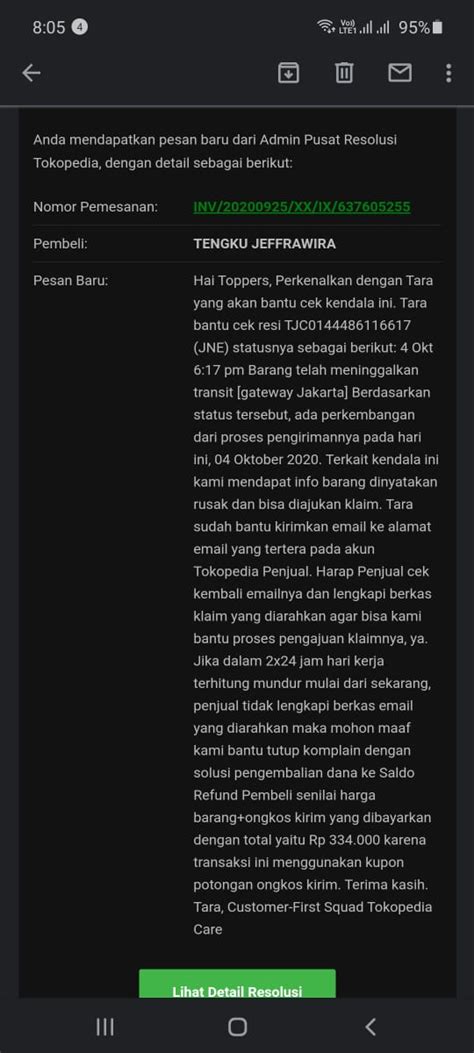 Buntut dari aksi tersebut, gp ansor menurunkan anggota banser untuk berjaga bersama aparat di rumah mahfud md di pamekasan sesuai instruksi gus yaqut. Kekecewaan terhadap JNE dalam Mengurus Kasus Barang Kiriman Hilang/Rusak - Media Konsumen