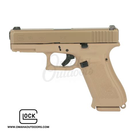 Glock 19x Gen 5 10 Rd 9mm Coyote Tan Pistol Night Sights Made In Usa