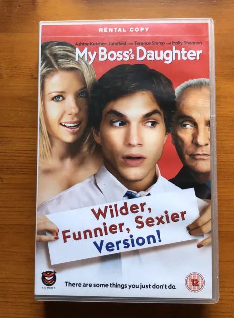 My Bosss Daughter Vhs Big Box Ashton Kutcher Tara Reid Ex Rental Tested 1516 Picclick