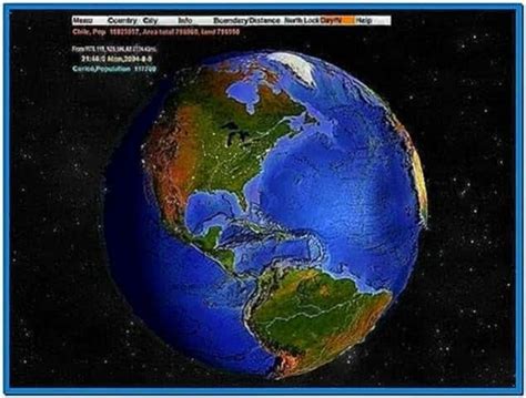 3d World Map Screensaver Download Screensaversbiz