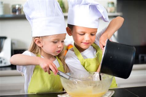 Boost Your Childs Confidence And Health Benefits When They Cook In Th