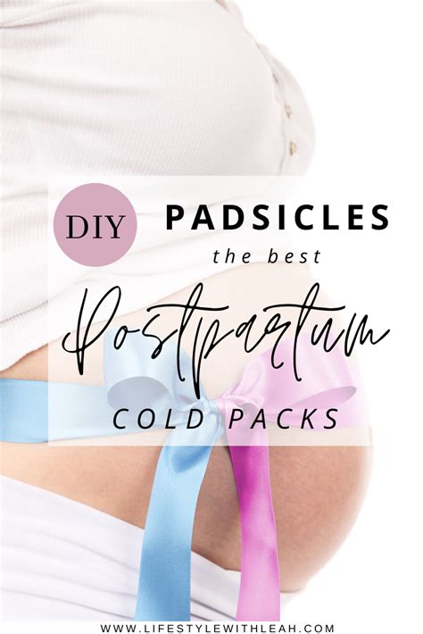 Padsicles Postpartum Cold Packs Lifestyle With Leah Padsicles