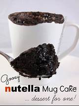 Photos of Nutella Microwave Cake