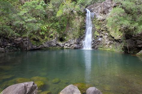 Capturing The Moment Secret Maui Waterfall