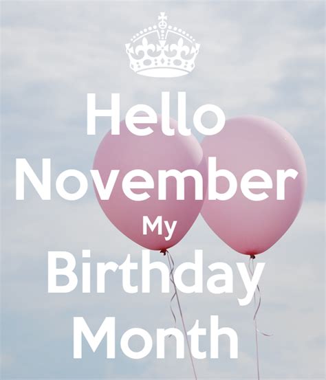 Download 46 View Hello November Birthday Month Images