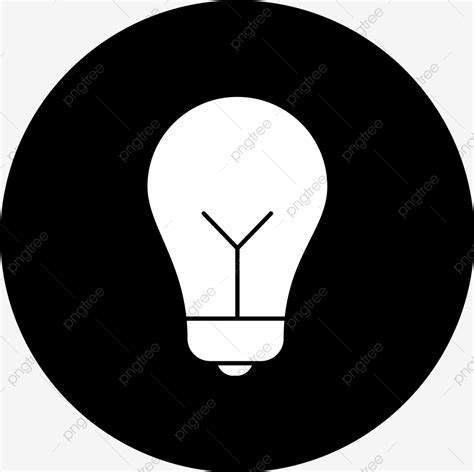 Gambar Ikon Bulb Vektor Bohlam Cahaya Bola Lampu Png Dan Vektor