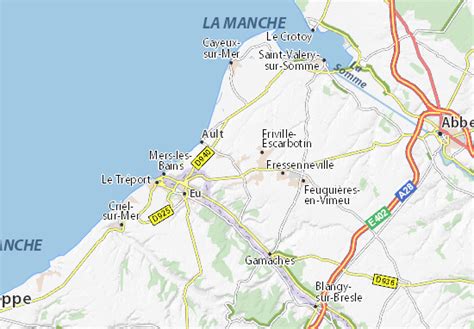 Mappa Michelin Béthencourt Sur Mer Pinatina Di Béthencourt Sur Mer
