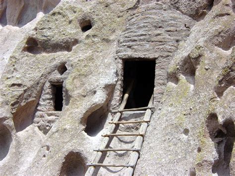 Closer Look Of The Large Cave Dwelling Entrance Pics4learning