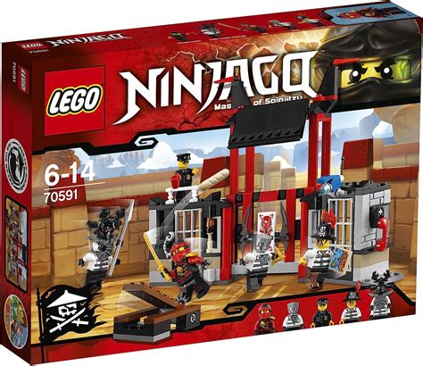 Lego Ninjago 70591 Kryptarium Gefängnisausbruch Amazonde Spielzeug