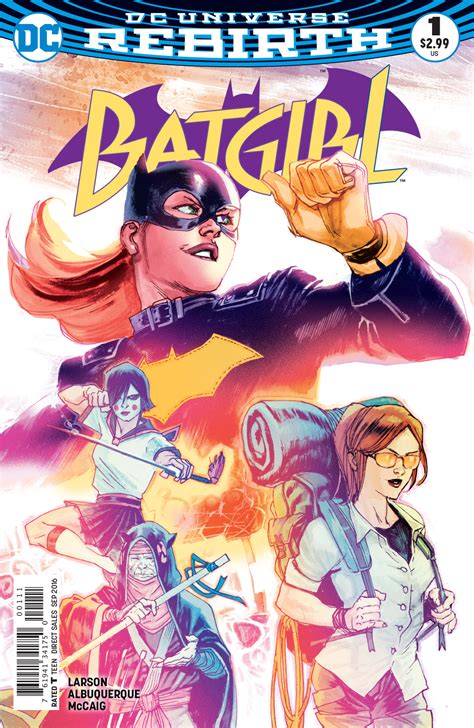 Review Batgirl 1 Dc Comics Big Comic Page