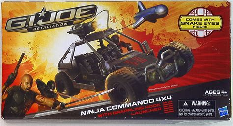 Hasbro Gi Joe Retaliation Ninja Commando 4x4gi Joe Retaliation まんだらけ