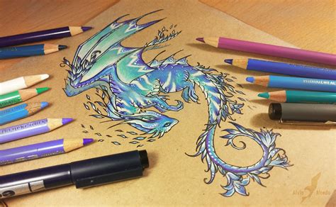See more ideas about dragon drawing, dragon tattoo, dragon. Space flower dragon by AlviaAlcedo on DeviantArt