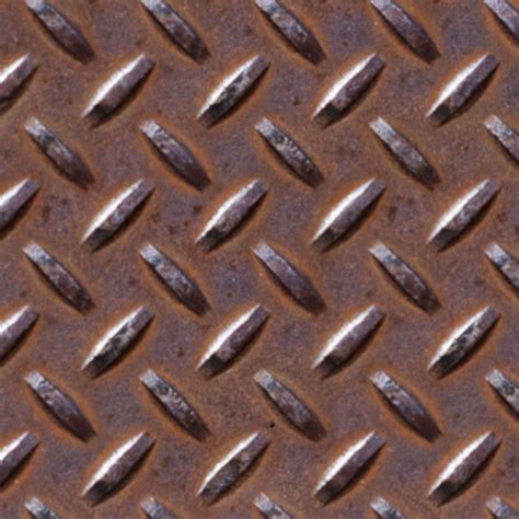 Iron Rusty Metal Plate Texture Seamless 10639