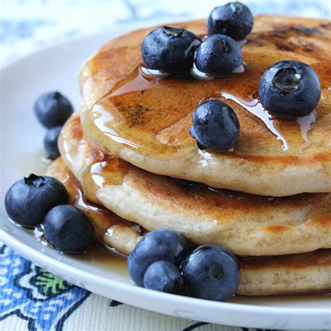 Todds Famous Blueberry Pancakes Recipe