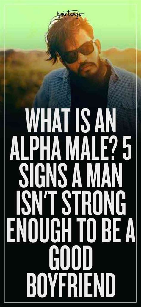 Here Are The 5 Indicators That A Man Is Not An Alpha Male Alpha Male
