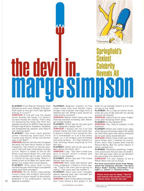 Marge S Playbabe Interview The Simpsons Photo 8673033 Fanpop