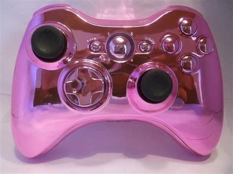 Majesticmodz Pretty Pink Chrome Xbox 360 Wireless Controller 99