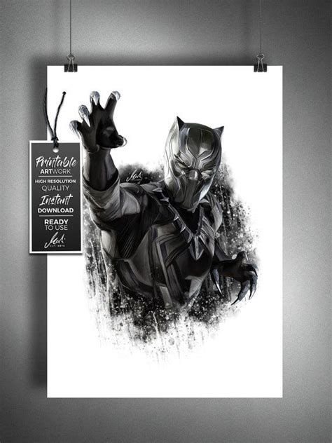 The k2 black panther (hangul: Black Panther, Superheld, Kunstwerk, handgemacht ...