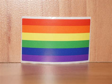 Rainbow Pride Flag Sticker Pridepoint