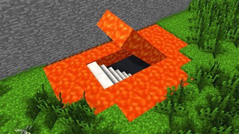 Minecraft How To Build A Modern Secret Base Tutorial Hidden House