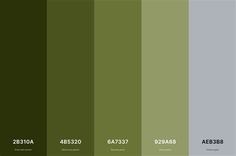 35 Best Green Color Palettes With Names And Hex Codes Creativebooster