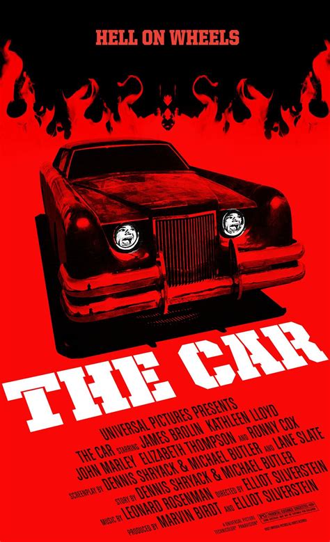 We'll catch ya next time on on screen cars! The Car (1977) (With images) | Movie posters vintage ...