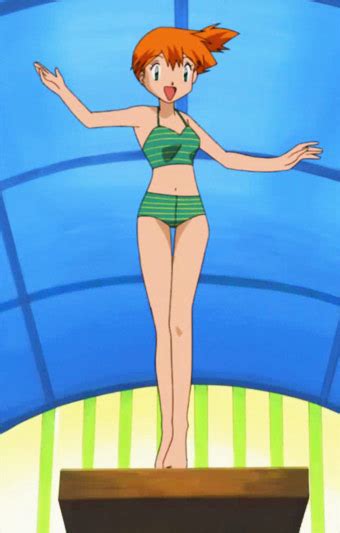 Misty S Green Bikini By Https Deviantart Com Superfoxdeer On DeviantArt Sexy Pokemon